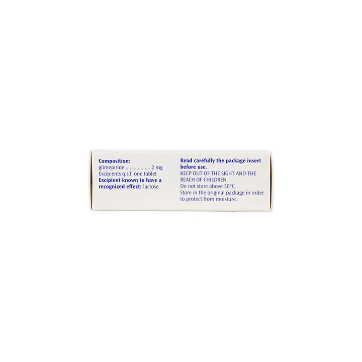 10706-Amaryl 2Mg 30 Tab +1