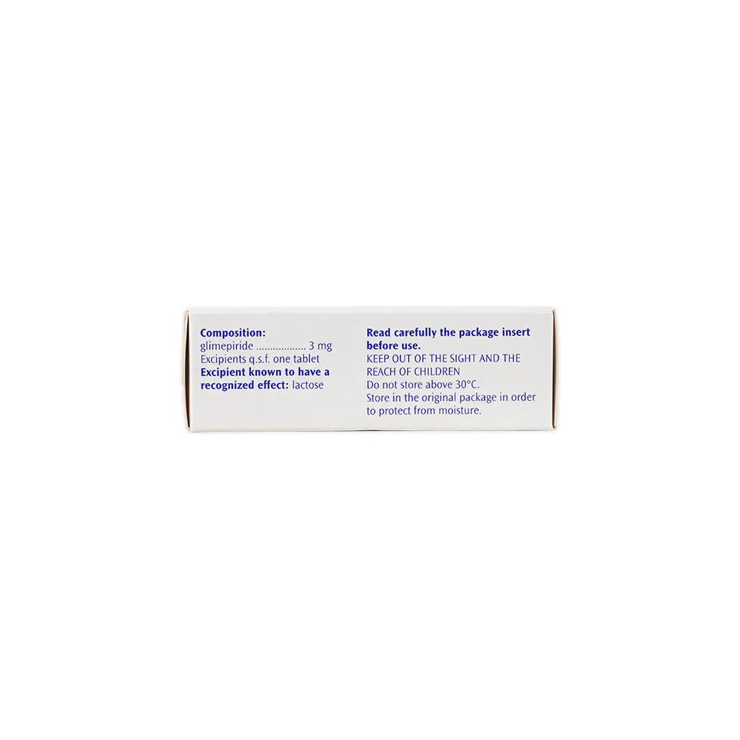 10707-Amaryl 3Mg 30 Tab +1