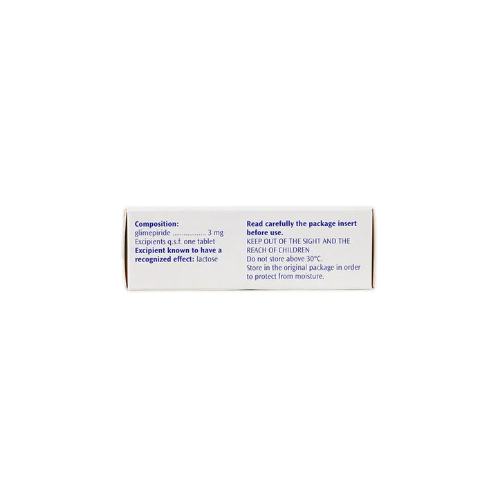 10707-Amaryl 3Mg 30 Tab +1
