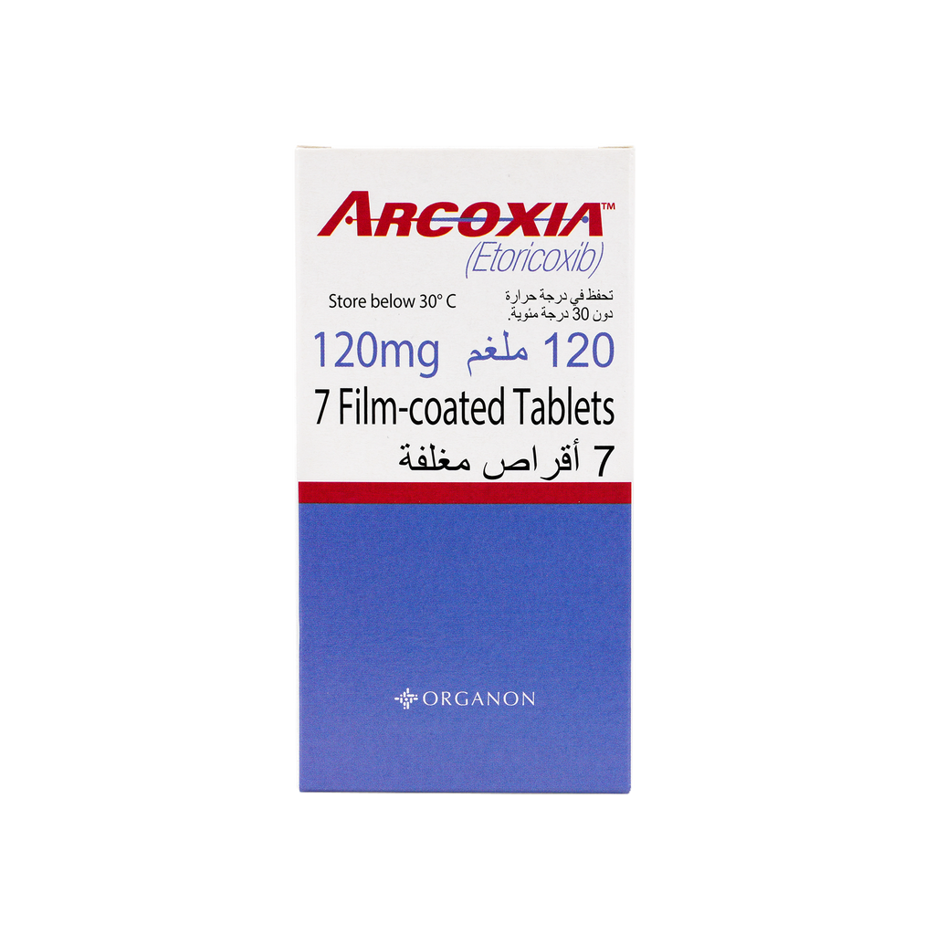 ARCOXIA 120MG 7 TAB