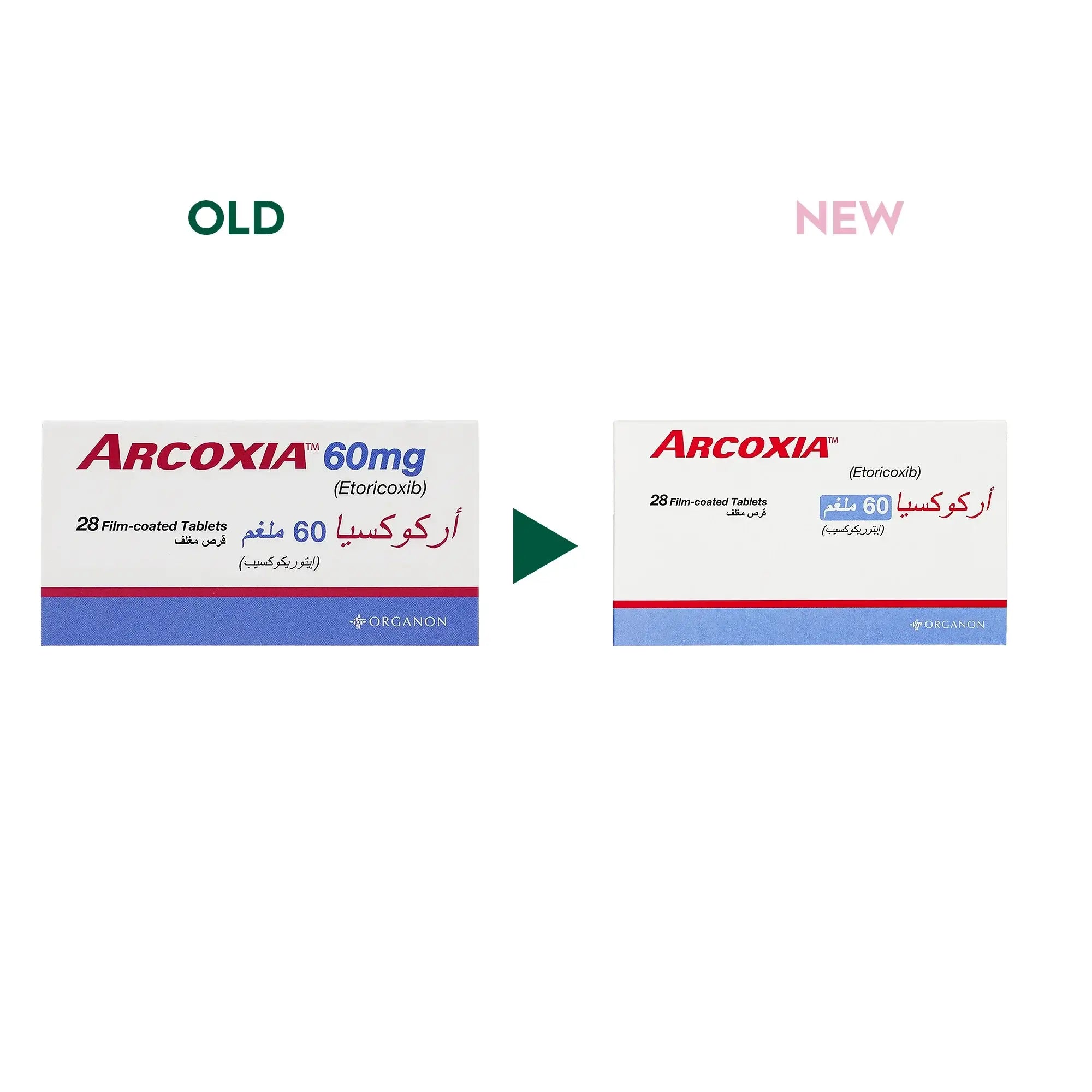 10838-Arcoxia 60Mg 28  Tablets