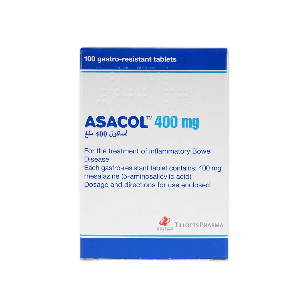 10861-Asacol 400Mg 100 Tablets