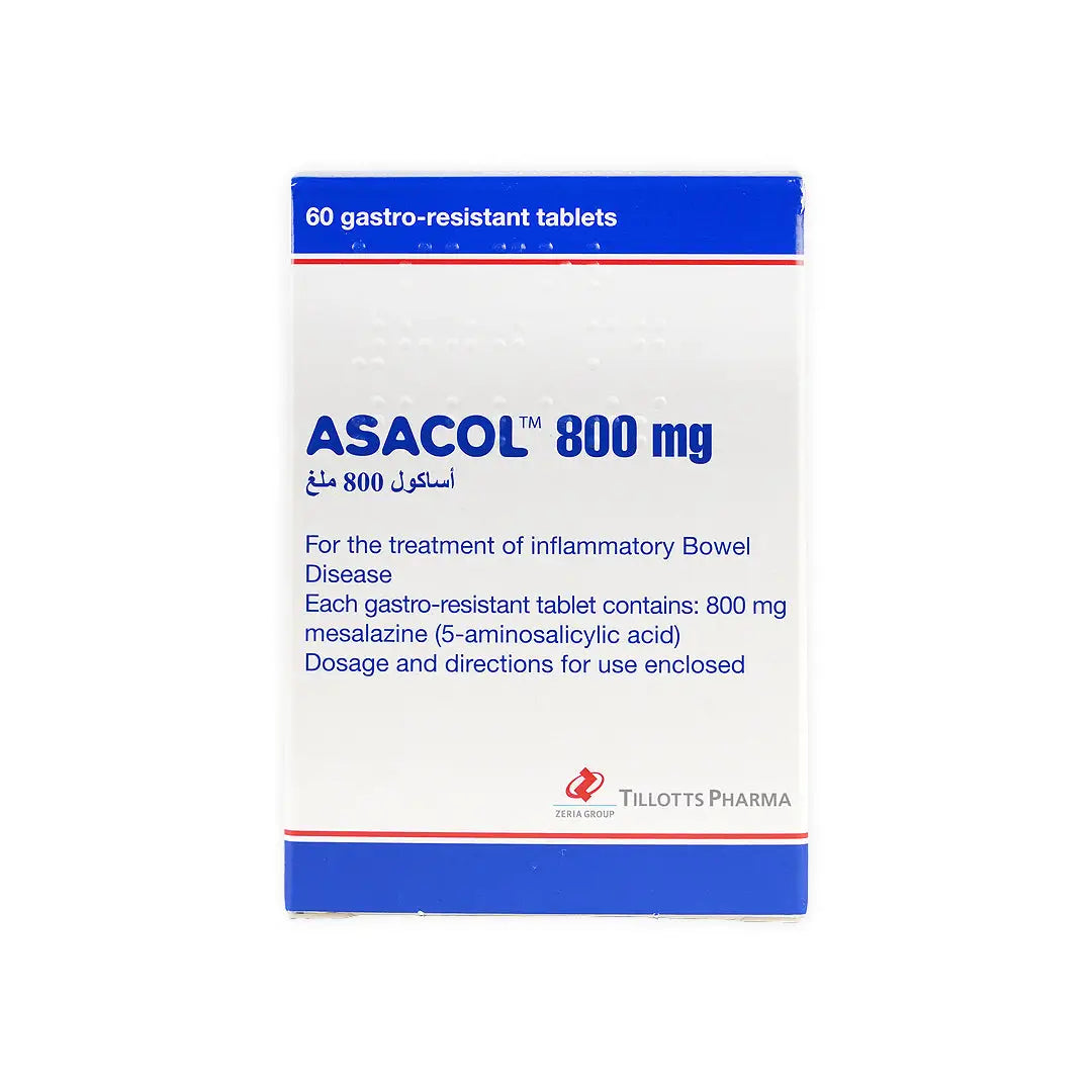 10864-Asacol 800Mg 60 Tablets