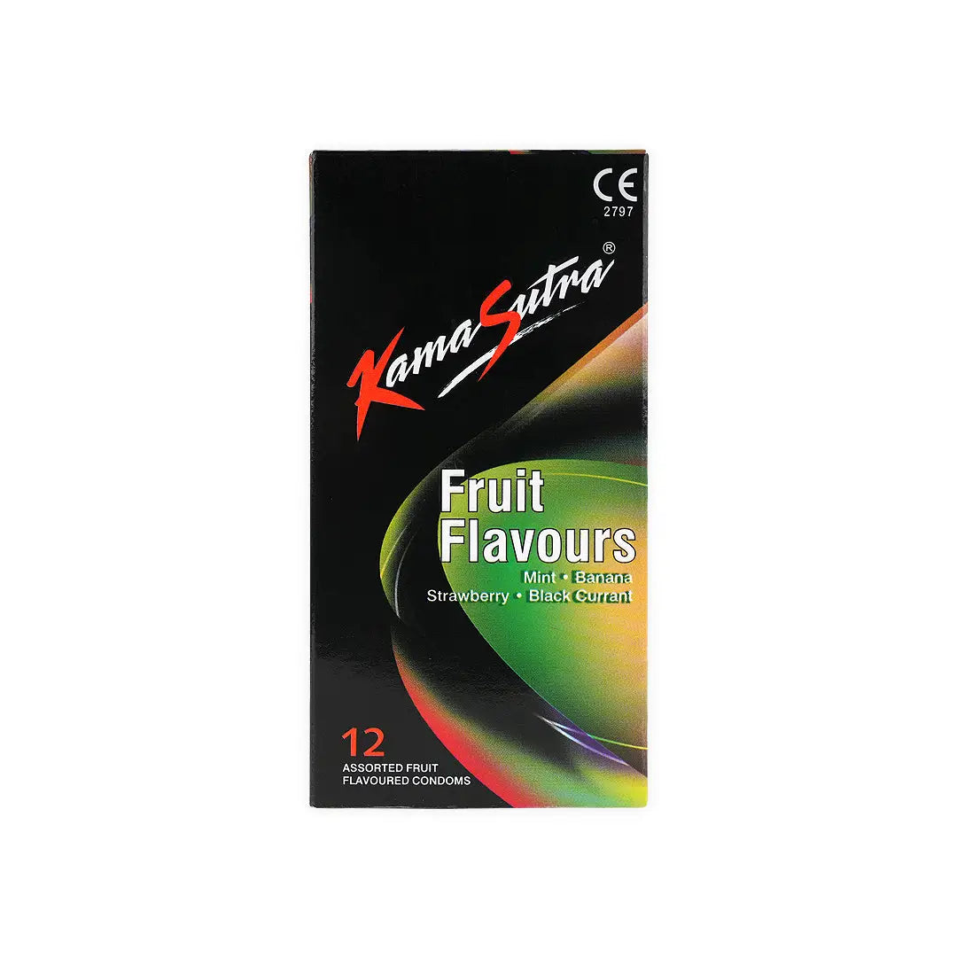 10967-Kamasutra Fruit Flavours Condoms 12pcs