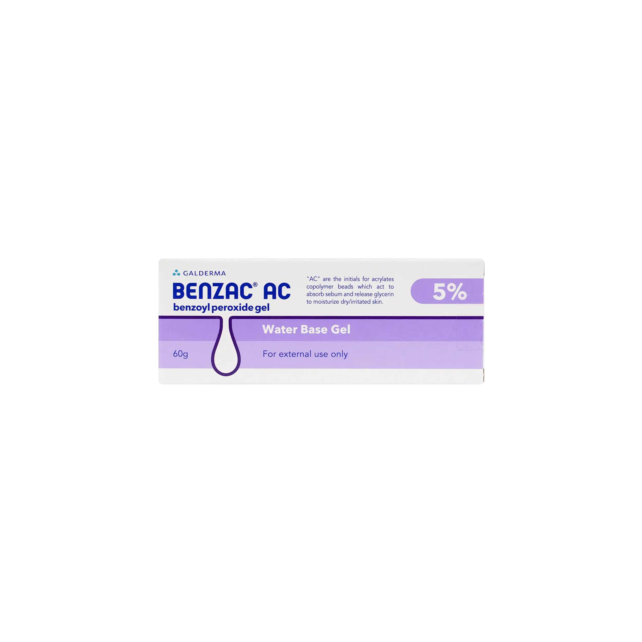 Benzac Ac 5% Gel 60 Gm