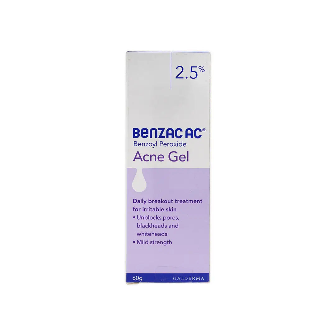 11047-Benzac Ac 2.5% Gel 60 Gm +3