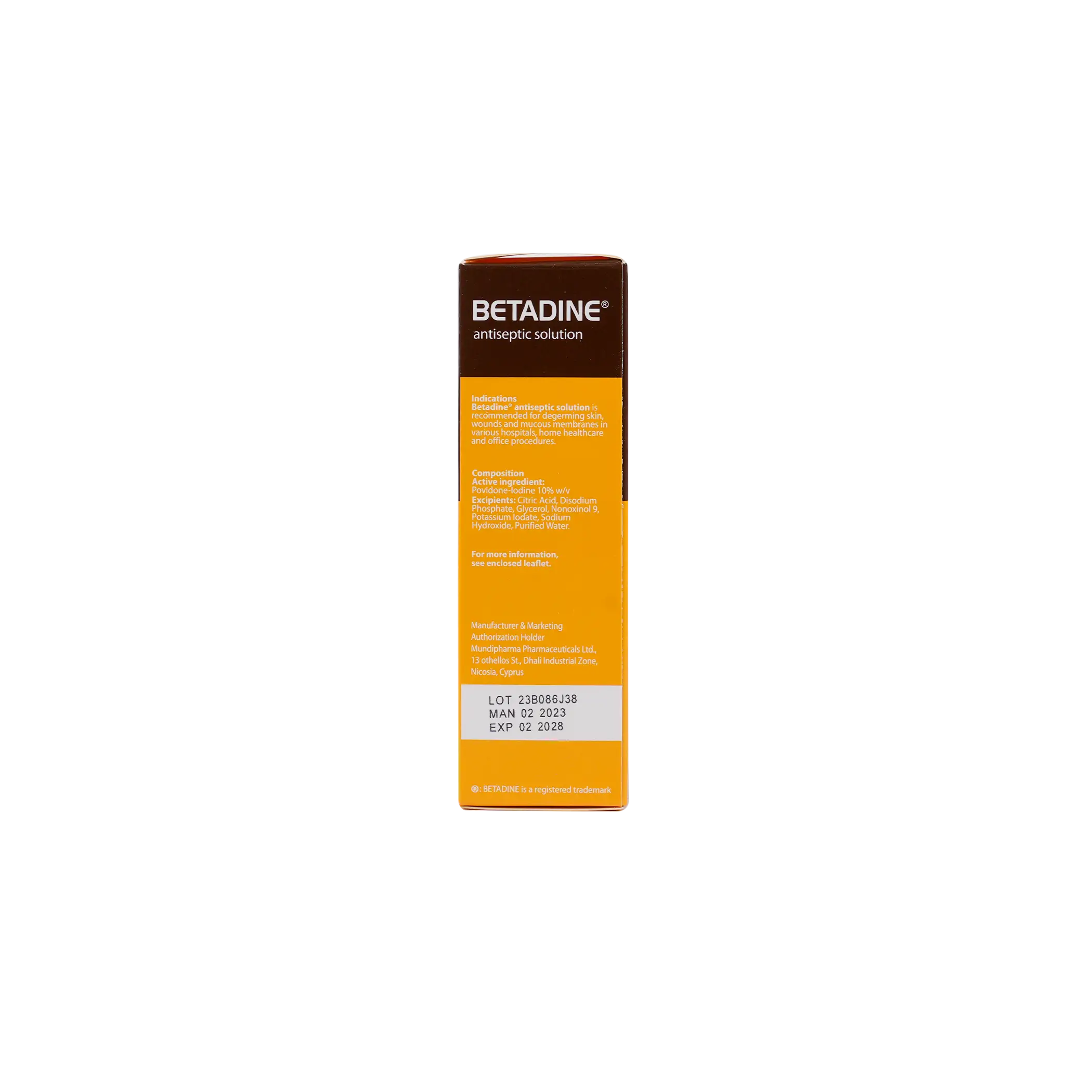 Betadine Antiseptic Solution 120 Ml