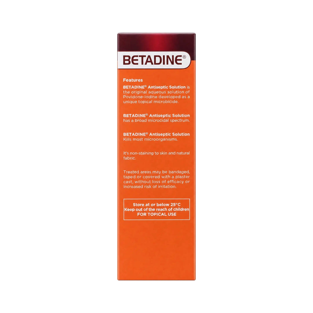 11060-Betadine Antiseptic Solution 120ml +7