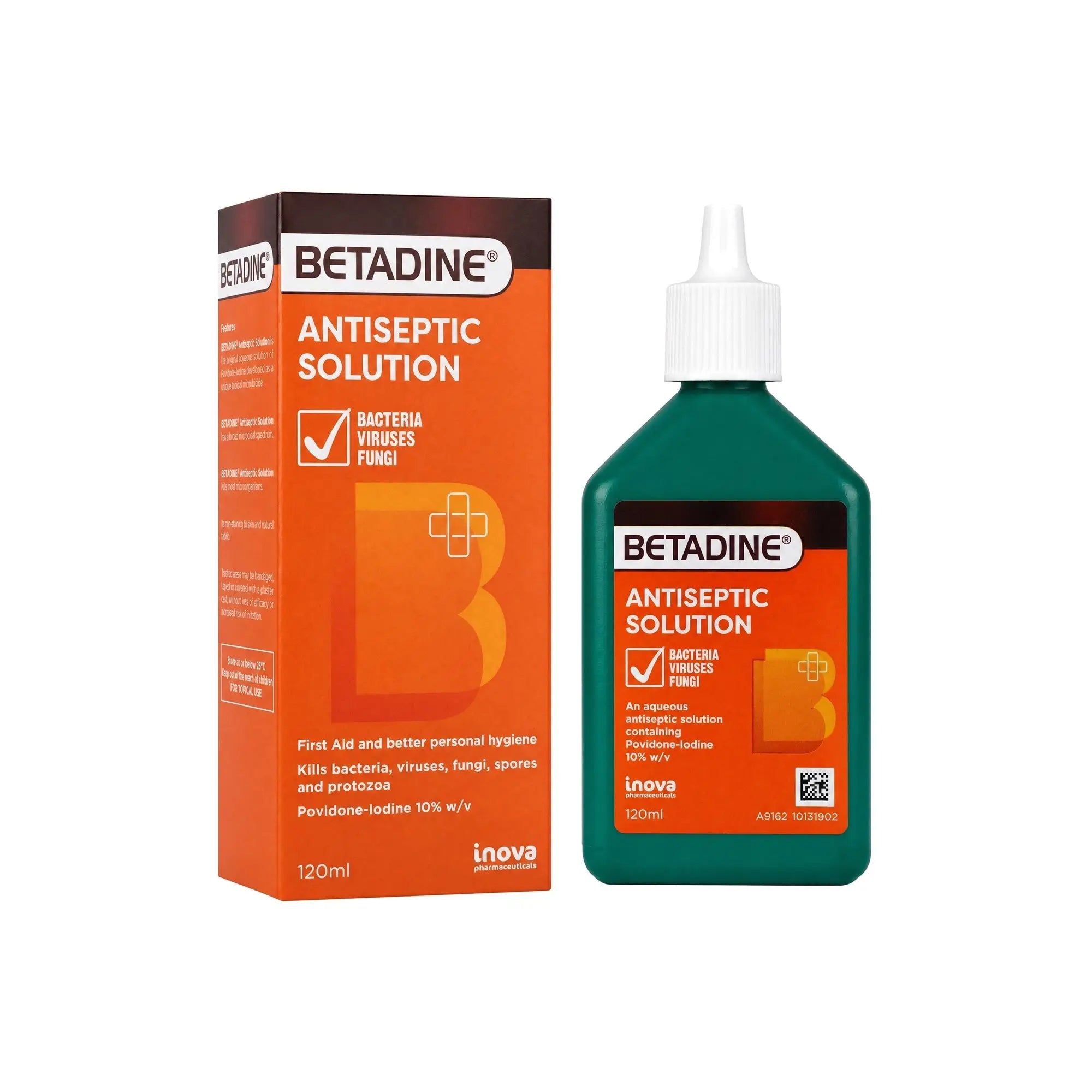 11060-Betadine Antiseptic Solution 120ml +3