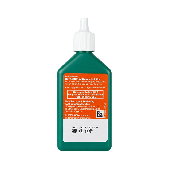 11060-Betadine Antiseptic Solution 120ml +1