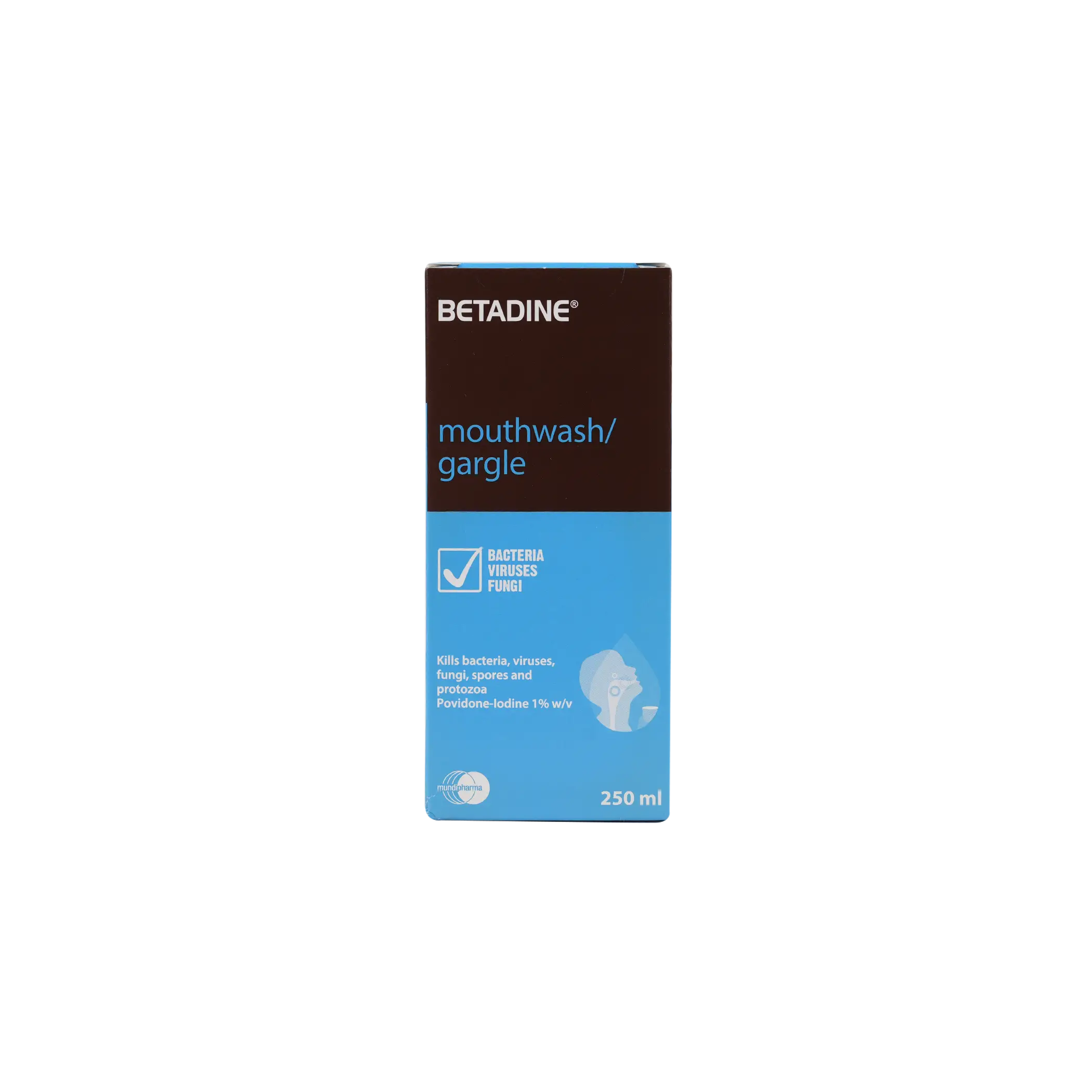 Betadine Gargle & Mouthwash 250 Ml