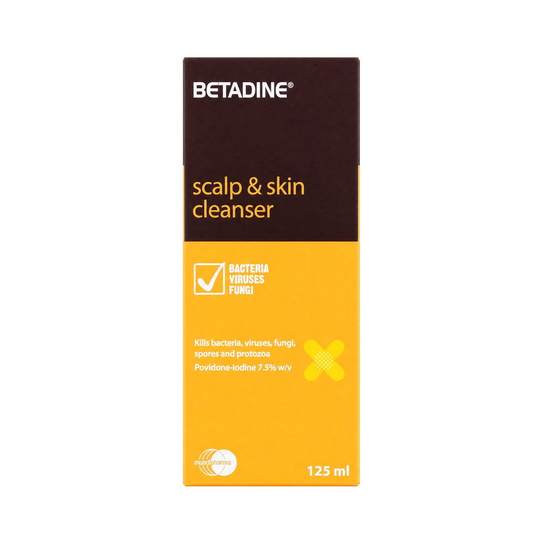 11067-Betadine Scalp &amp; Skin Cleanser 125 Ml +1