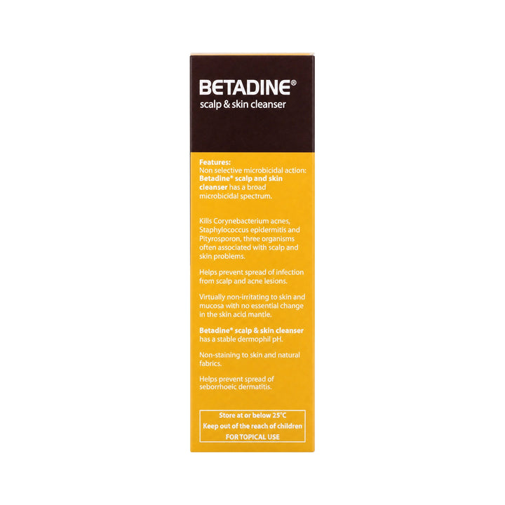 11067-Betadine Scalp &amp; Skin Cleanser 125 Ml +2