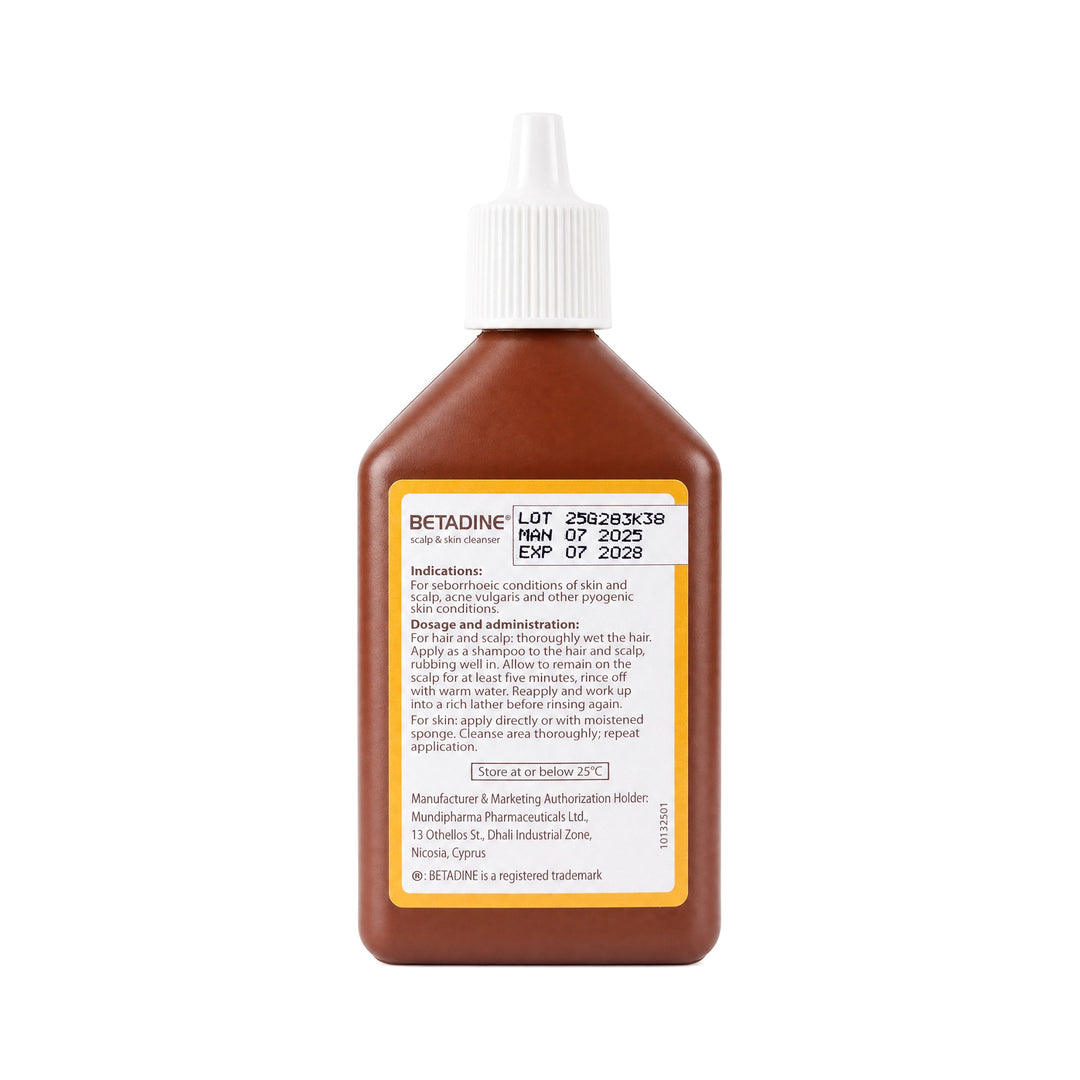 11067-Betadine Scalp &amp; Skin Cleanser 125 Ml +5