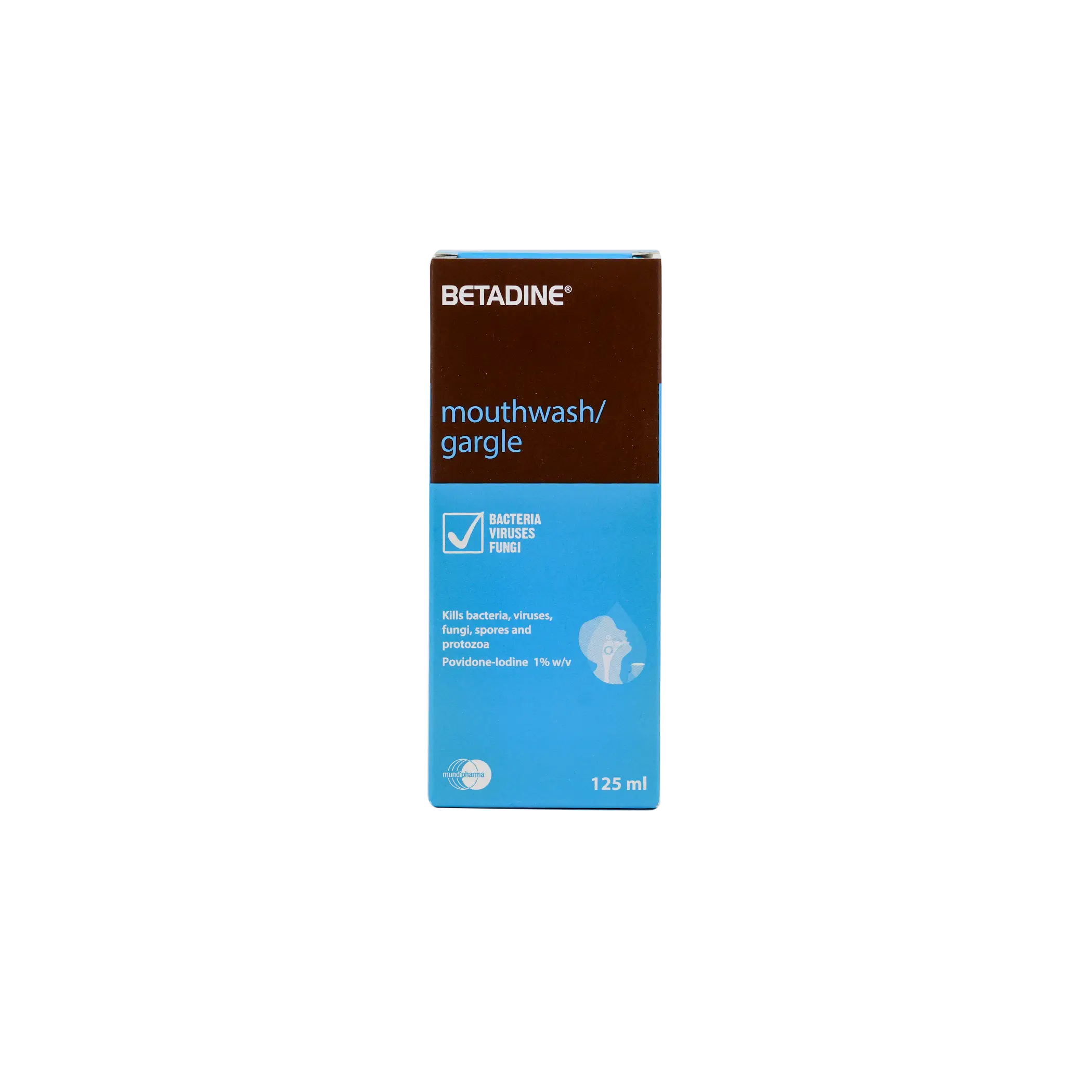 Betadine Gargle & Mouthwash 125Ml