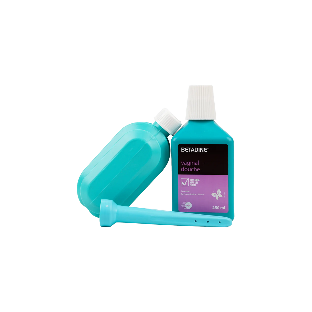 11073-Betadine Vaginal Douche Kit 250 Ml +2