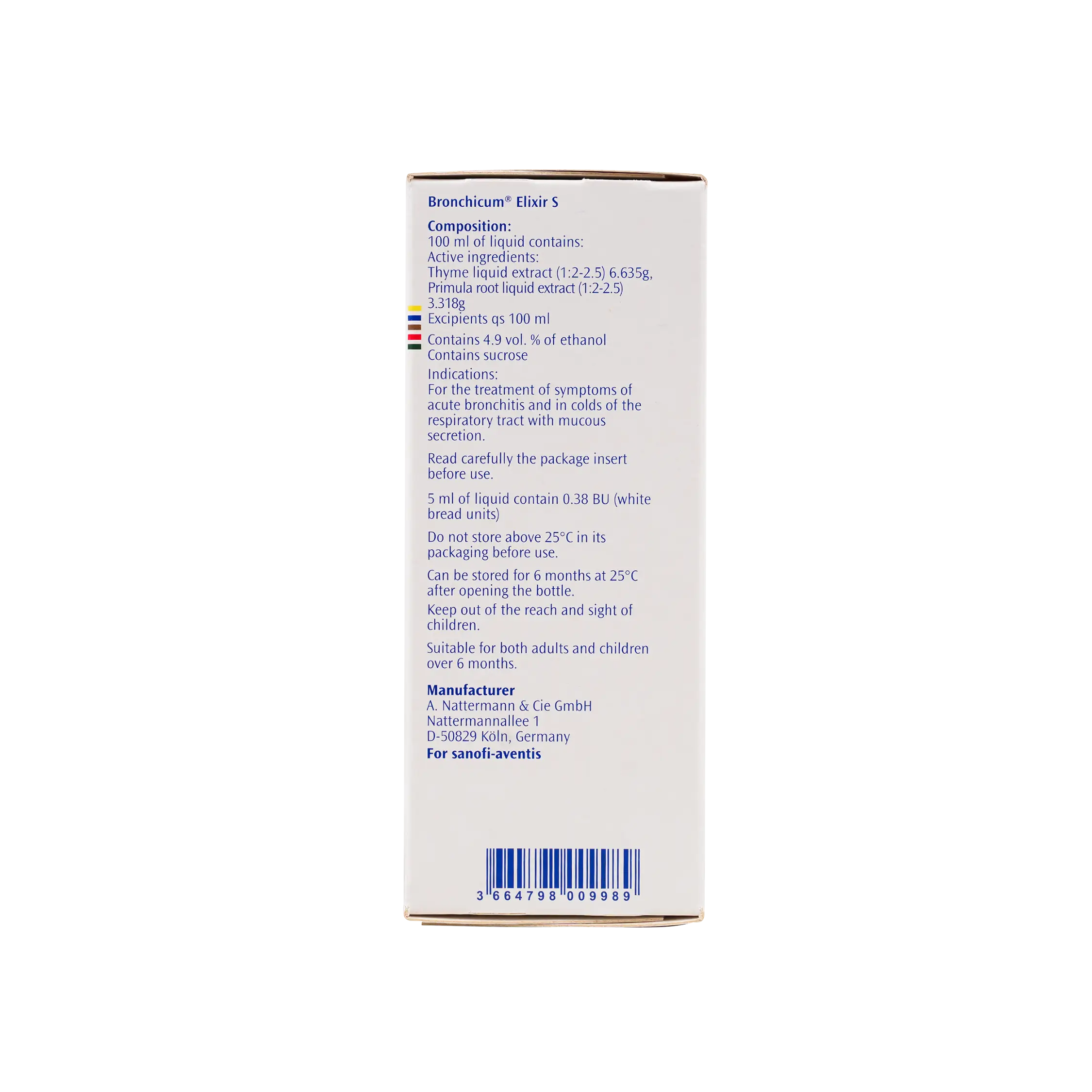 Bronchicum Elixir 100 Ml