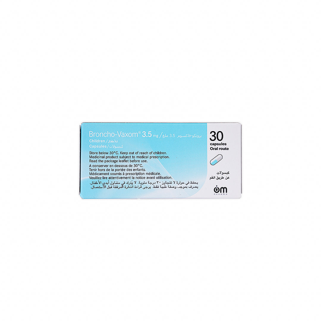 BRONCHO-VAXOM 3.5MG CHILDREN 30 CAP