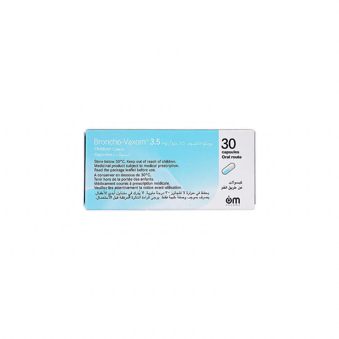 BRONCHO-VAXOM 3.5MG CHILDREN 30 CAP