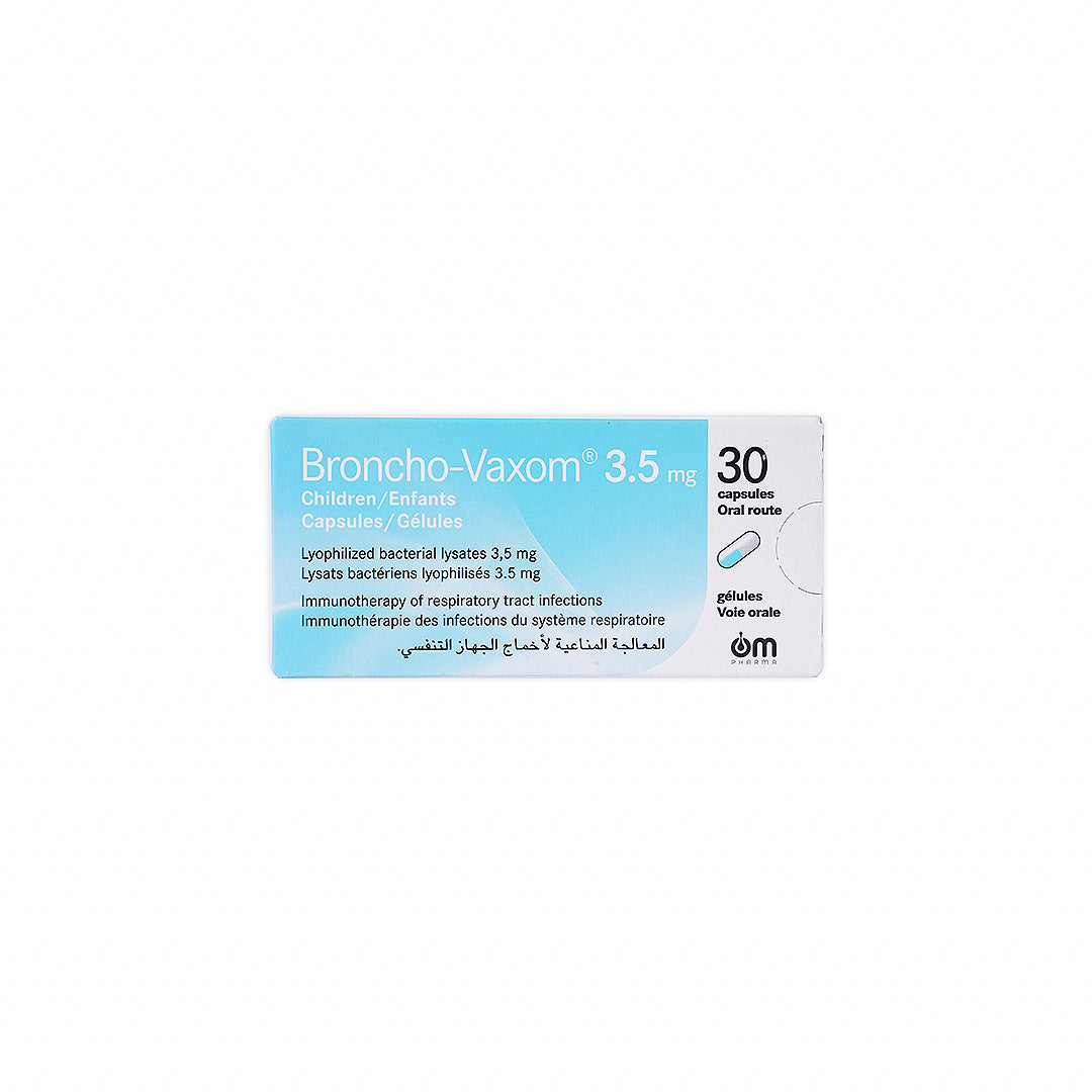 BRONCHO-VAXOM 3.5MG CHILDREN 30 CAP