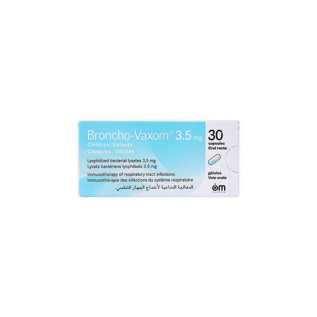 BRONCHO-VAXOM 3.5MG CHILDREN 30 CAP