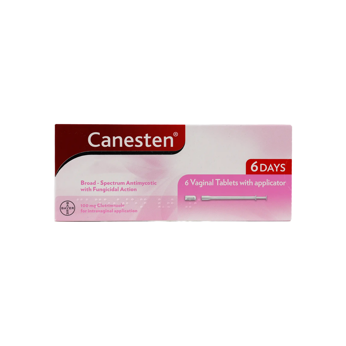 11314-Canesten 0.1Gm Vaginal 6 Tablets