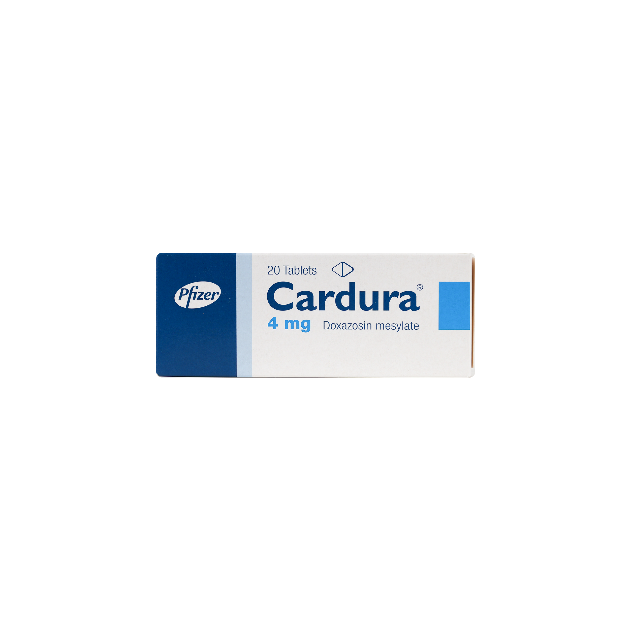 CARDURA TABLETS 4MG 20 TAB