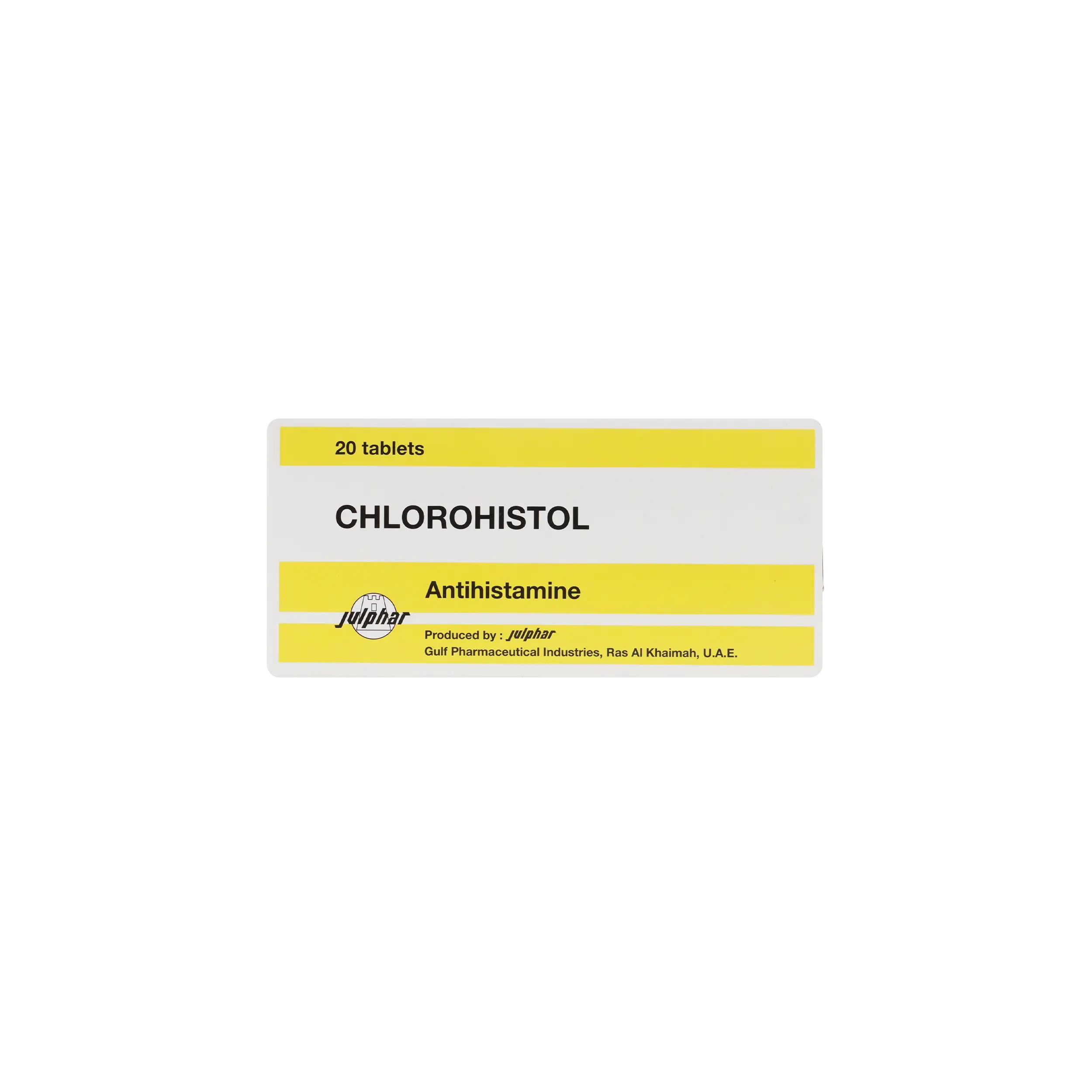 Chlorohistol 20 Tab