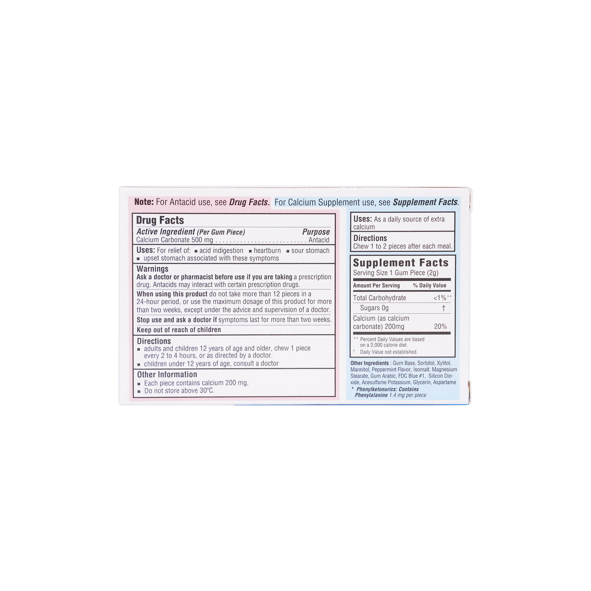 11471-Chooz Antacid 12 Tablets +1