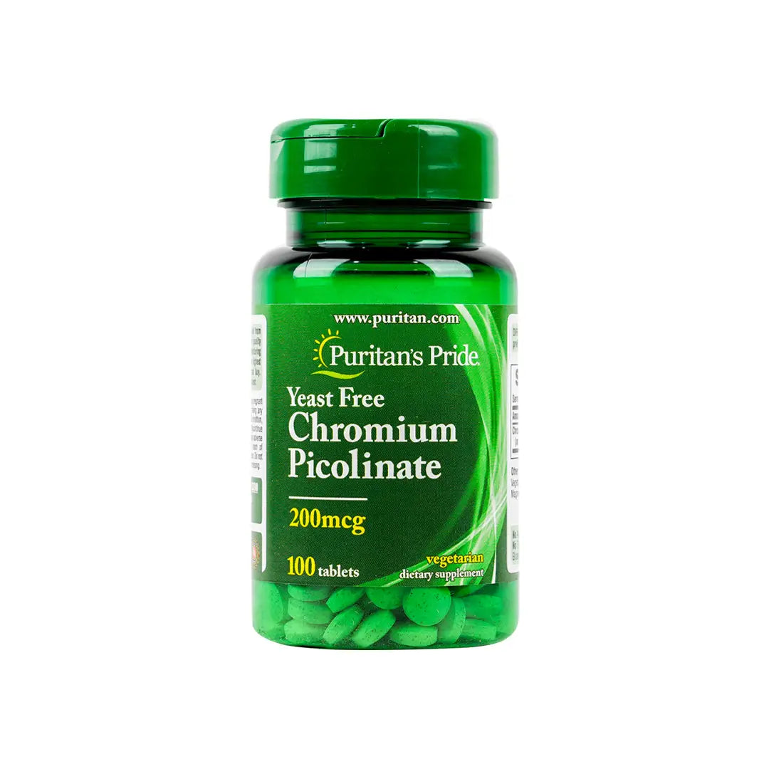 Puritans Pride Chromium 200Mcg 100 Tab
