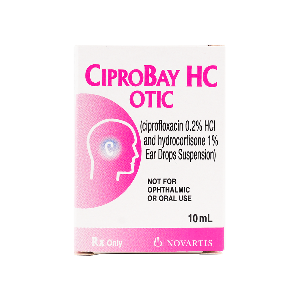 CIPROBAY HC OTIC SUSPENSION 10 ML