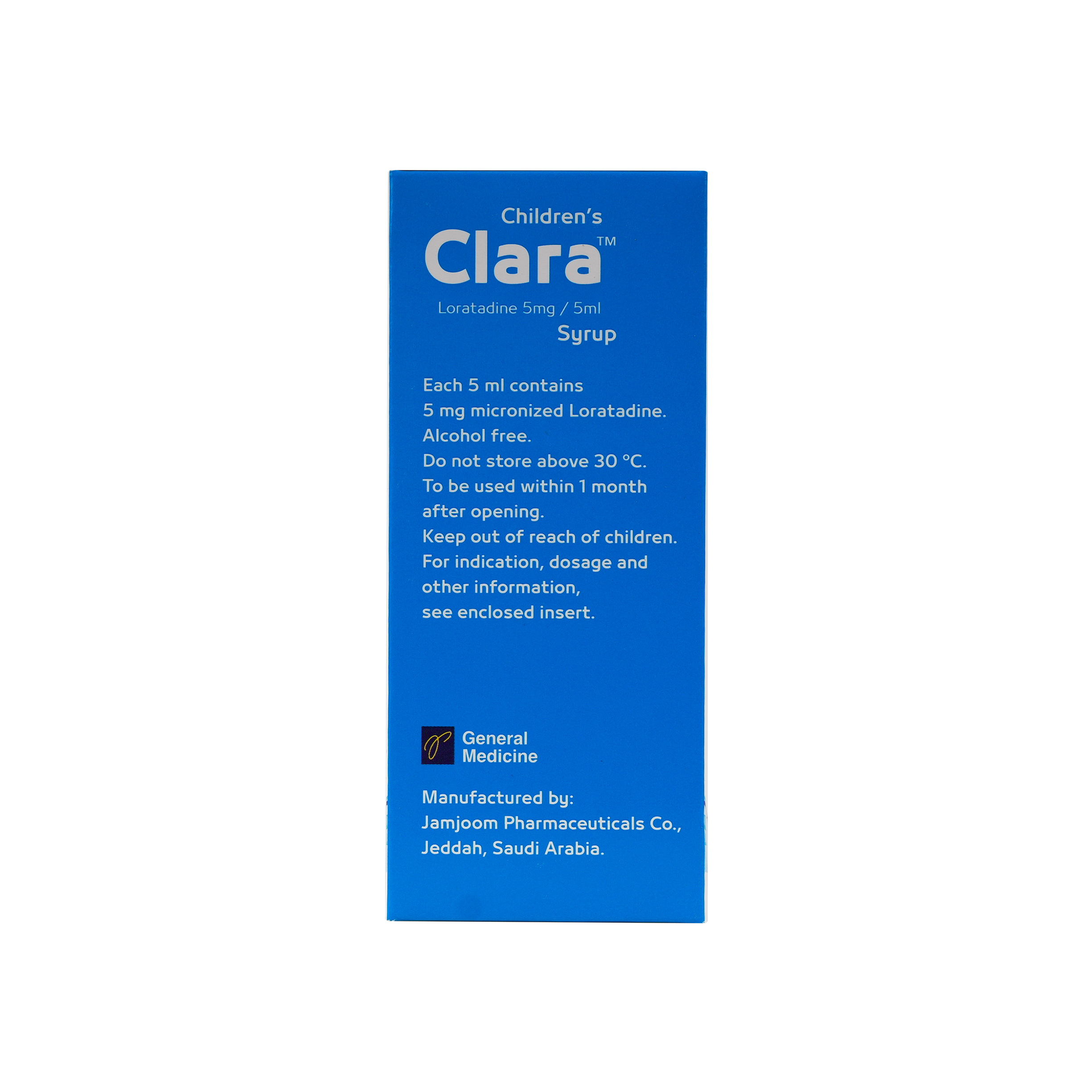 CLARA SYRUP 100 ML