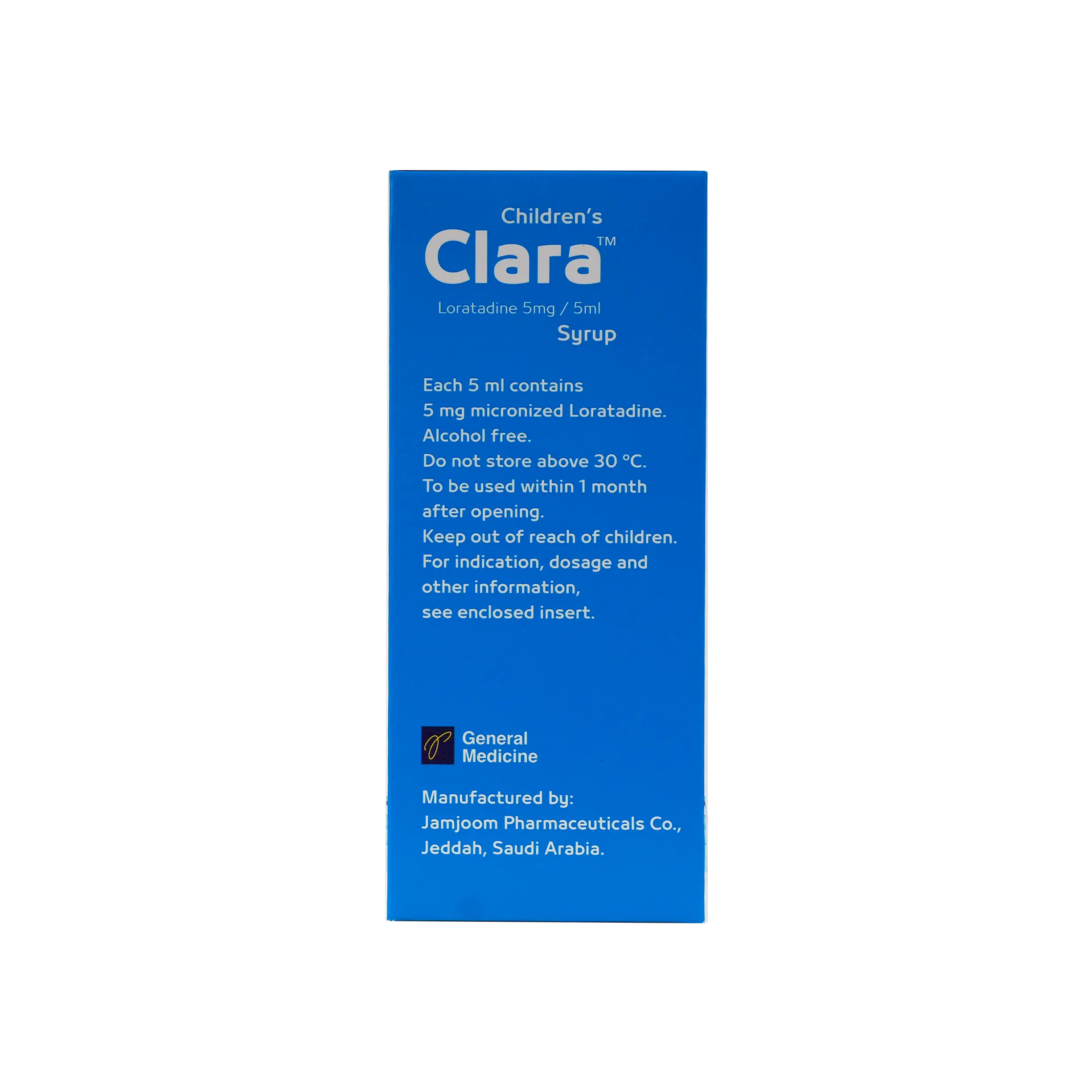 CLARA SYRUP 100 ML
