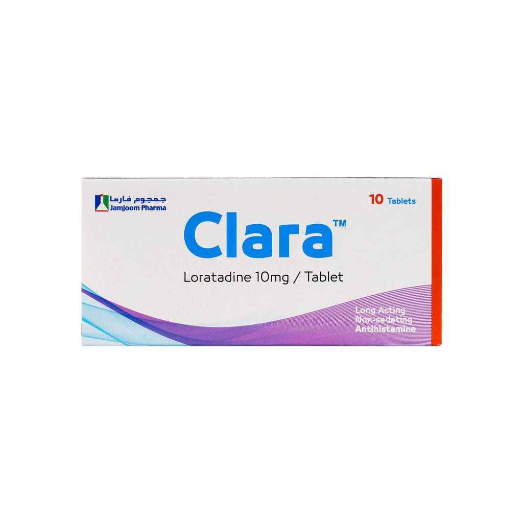 CLARA 10MG 10 TABLETS