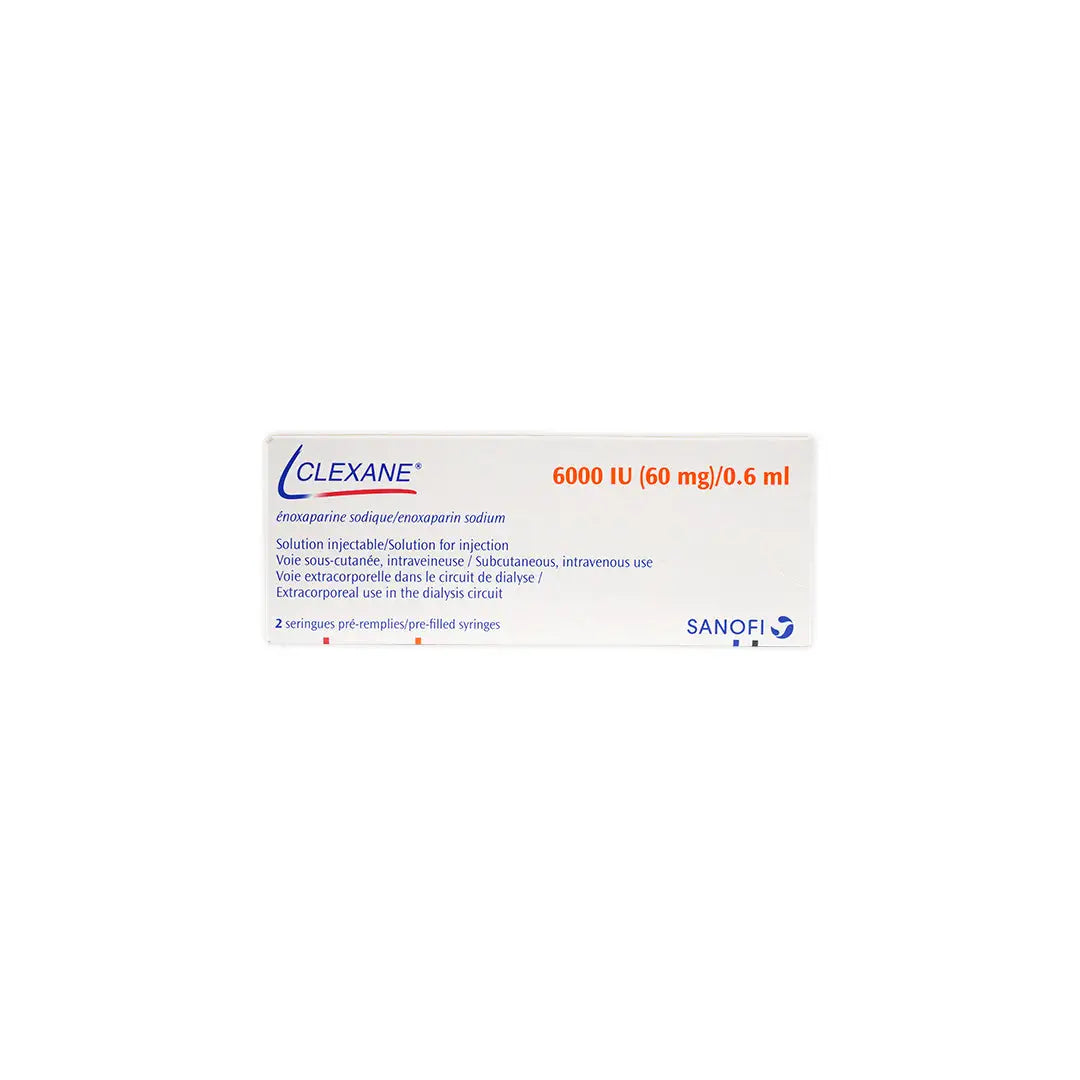 11574-Clexane 60Mg/0.6Ml 2 Syringe