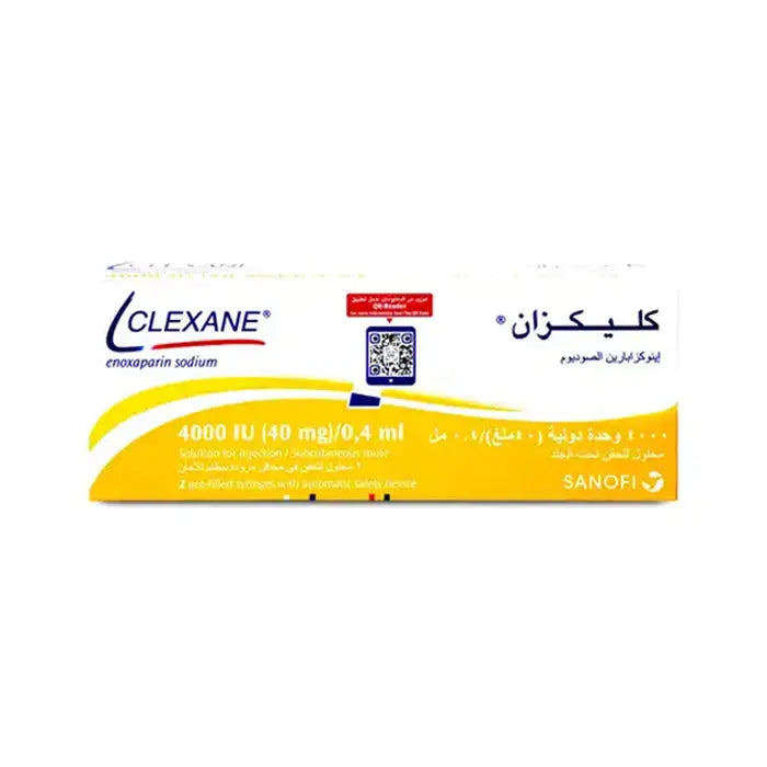 Clexane 40Mg/0.4Ml 2 Syrings