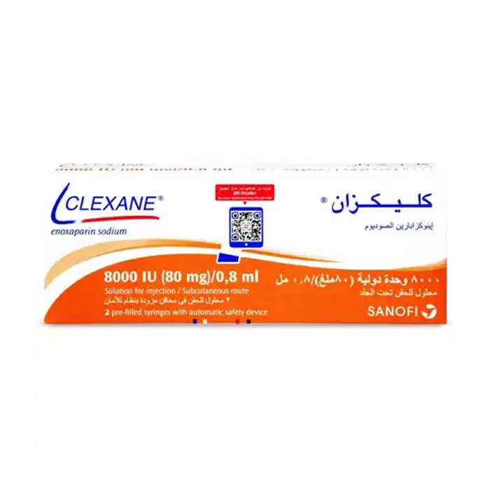 11575-Clexane 80Mg/0.8Ml 2 Syringe