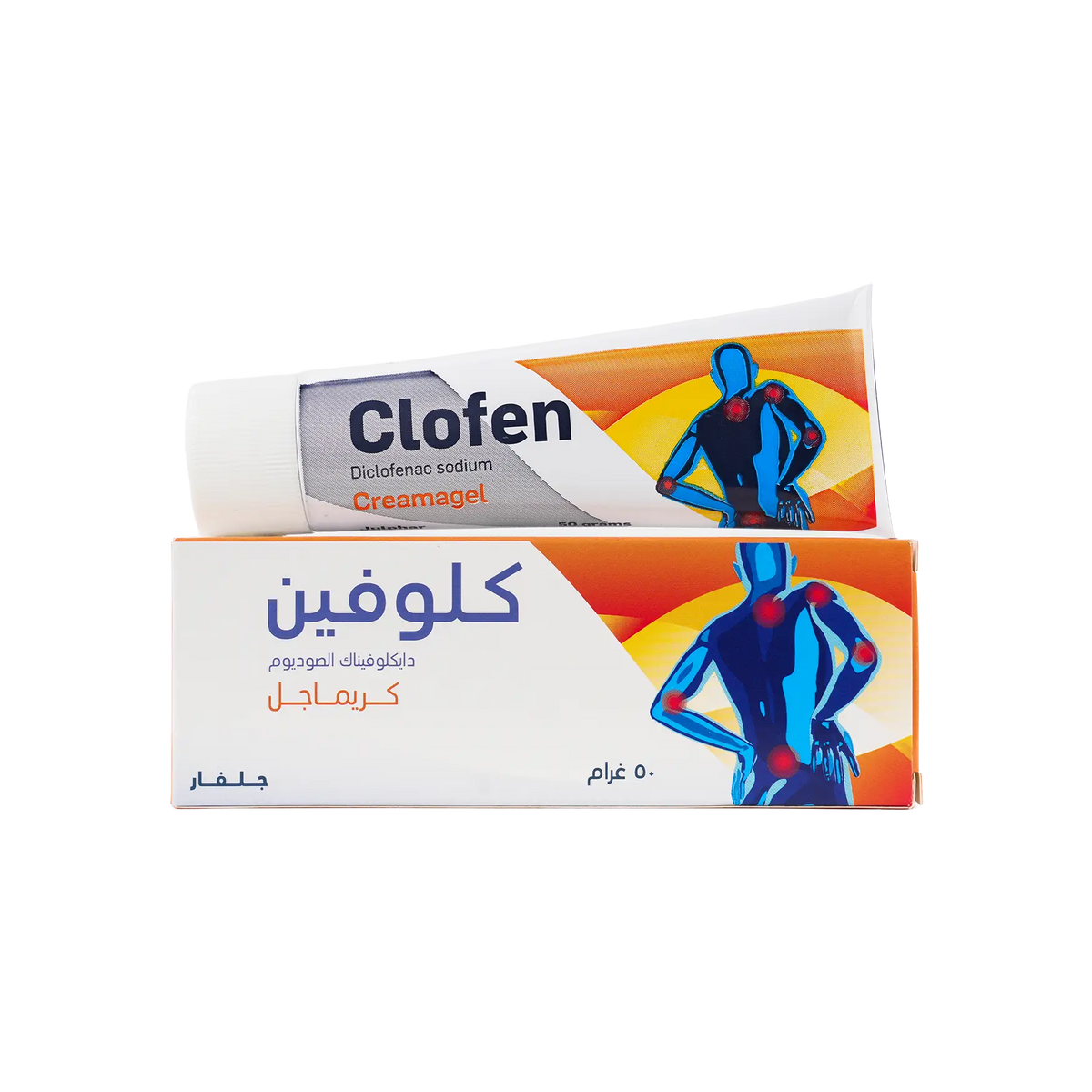 11589-Clofen Creamagel 1% 50 Gm