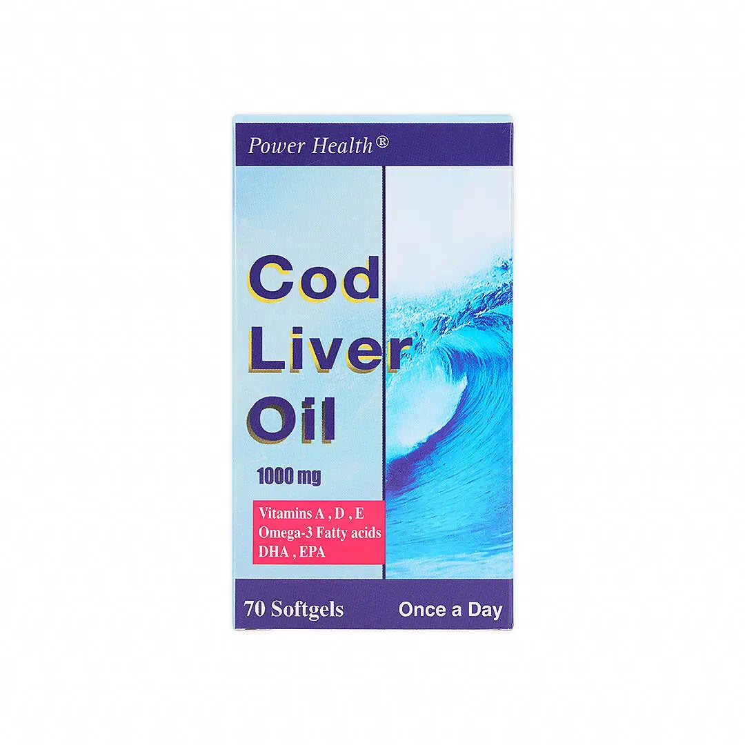 power health cod liver oil 1000mg 70 cap 1
