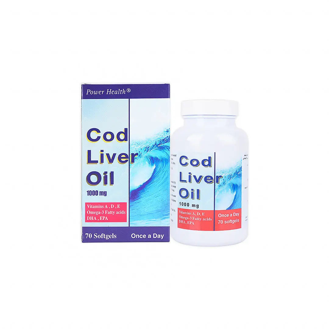 power health cod liver oil 1000mg 70 cap 1
