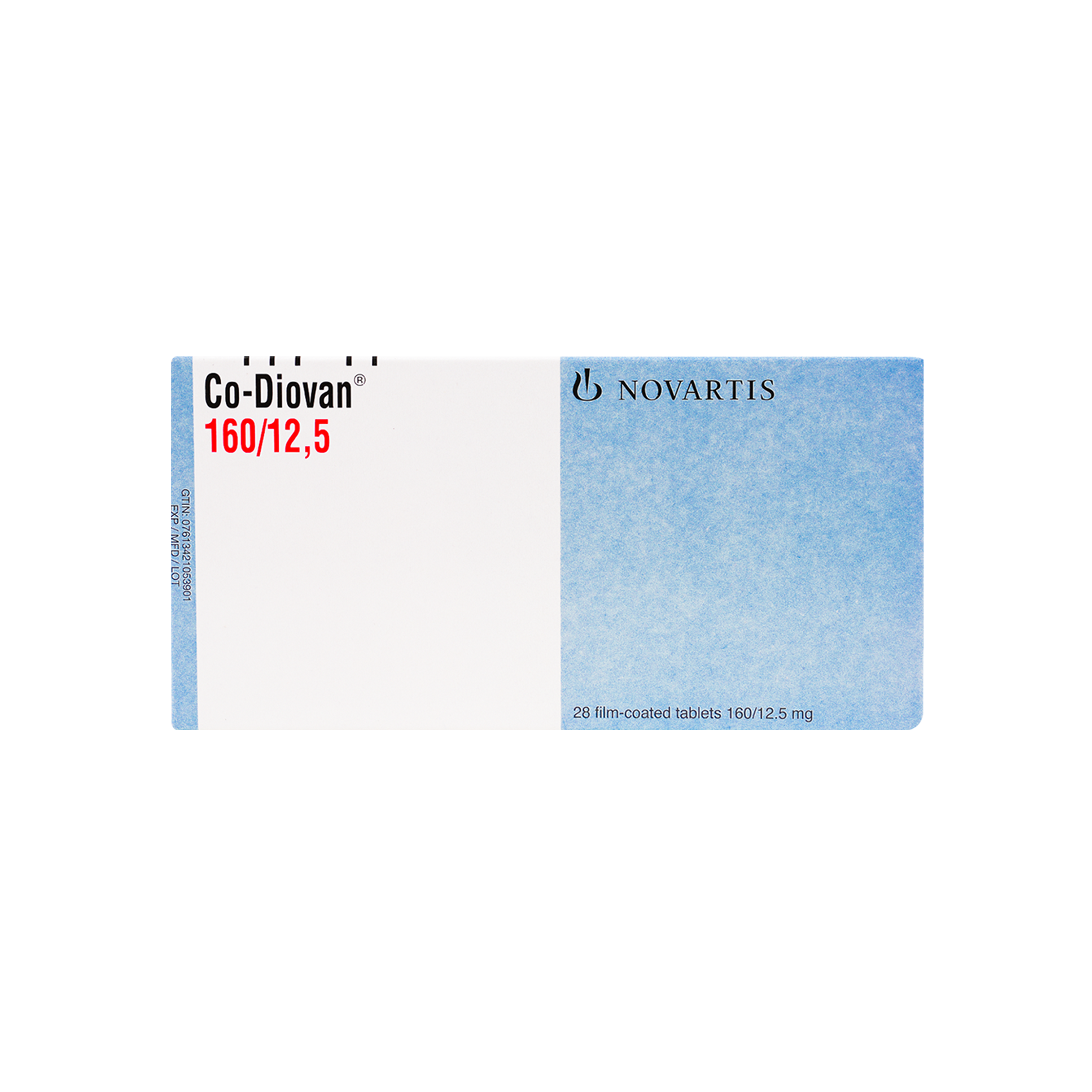 CO-DIOVAN 160/12.5MG 28 TAB