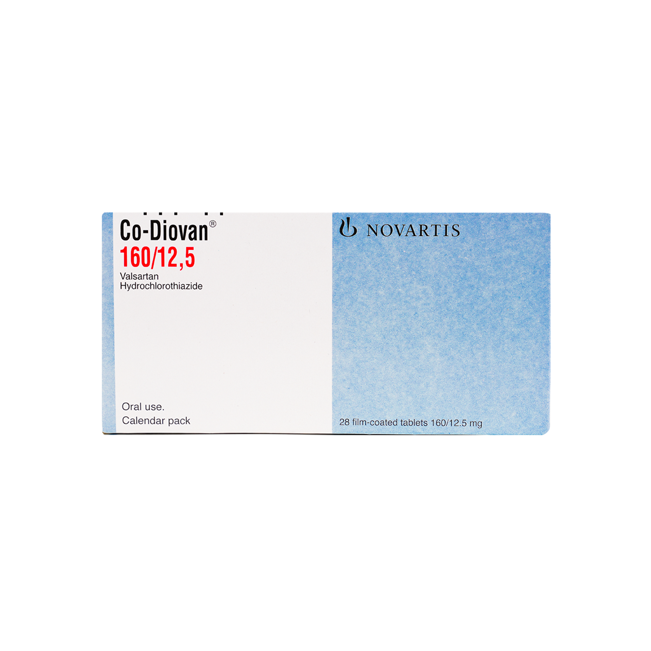 CO-DIOVAN 160/12.5MG 28 TAB