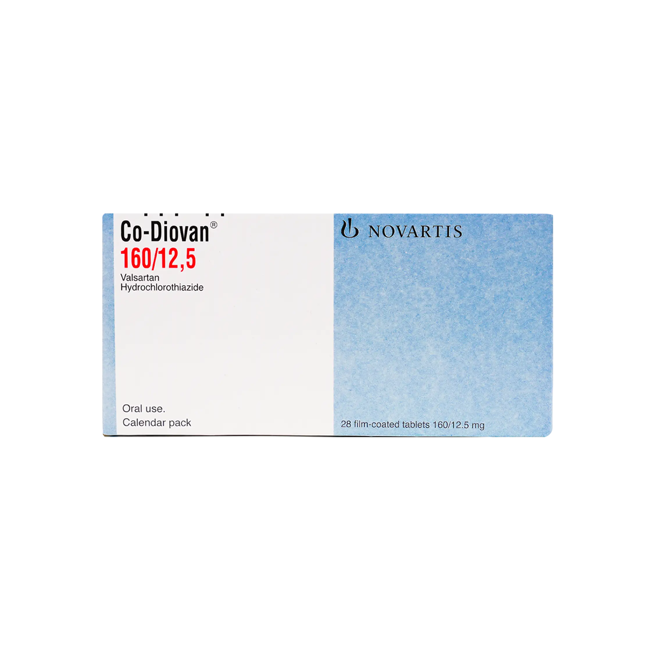 CO-DIOVAN 160/12.5MG 28 TAB