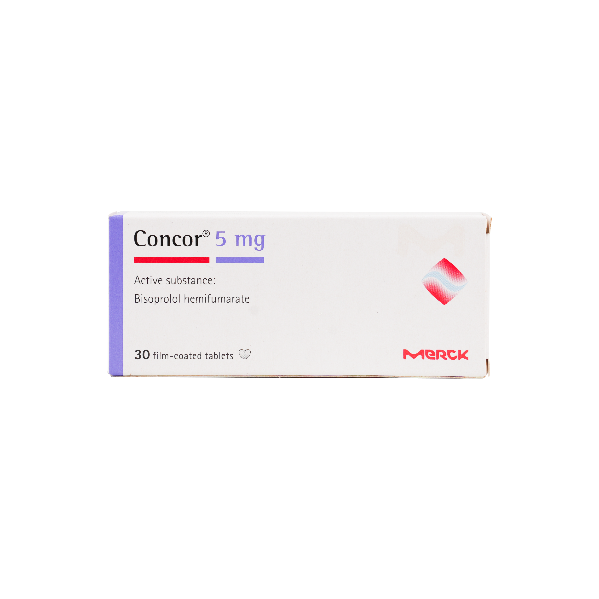 CONCOR 5MG 30 TABLETS