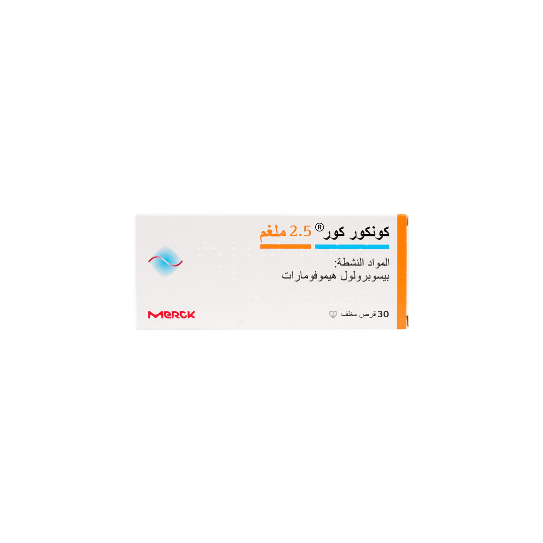 11668-Concor Cor 2.5Mg 30 Tablets +3