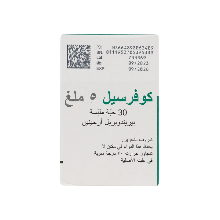 11702-Coversyl 5Mg 30 Tab +3