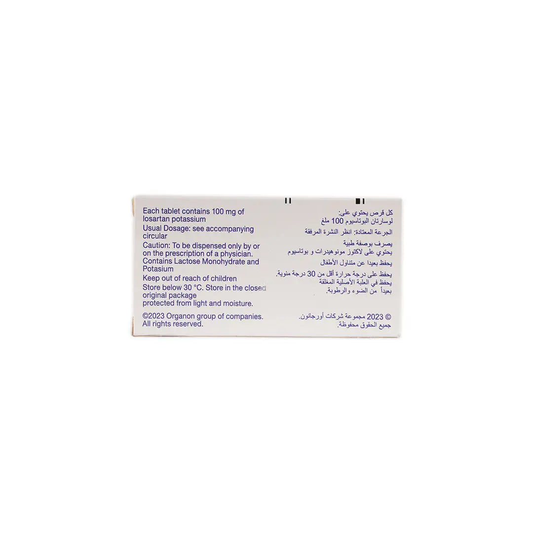 COZAAR 100MG 30 TABLETS