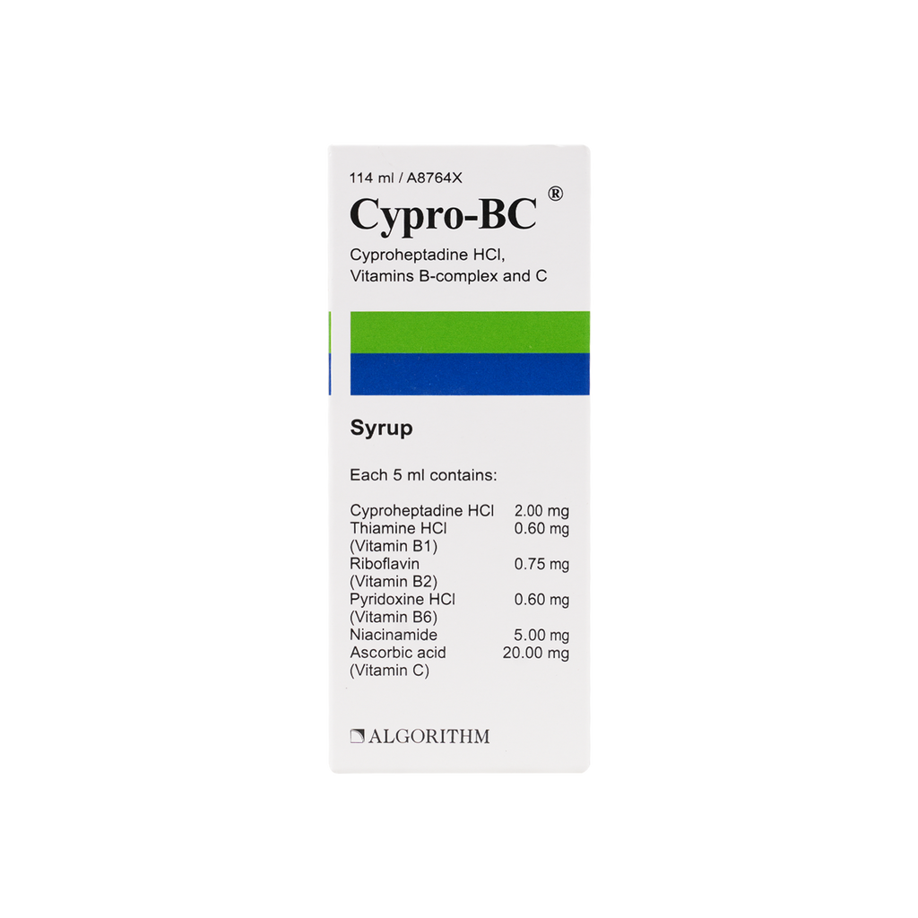 CYPRO-BC SYRUP 114 CC