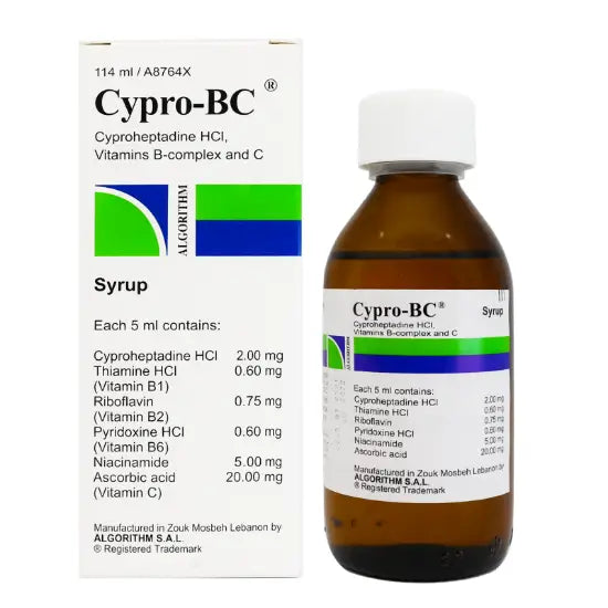 11761-Cypro-Bc Syrup 114 Cc +4