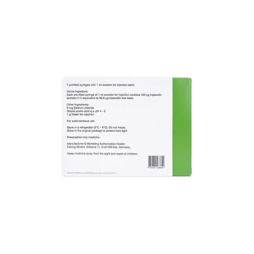 decapeptyl soln for inj 0 1mg ml 1ml 7 syr